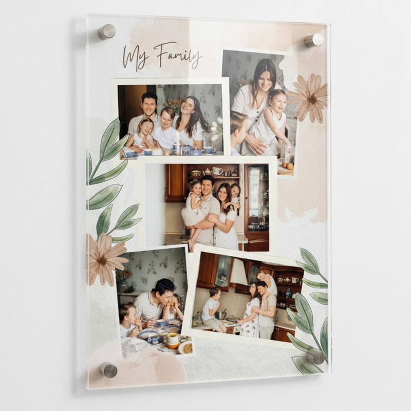 Custom Photo Frame Personalized Picture Frame | Customized Collage Wall Decor with Your Photos | Unique Gift for Home, Bedroom & Living Room